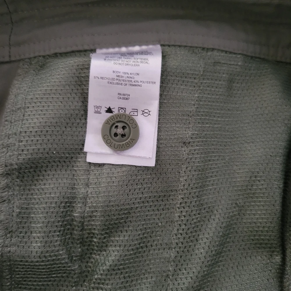 Columbia Olive Green Cargo Shorts 10/12 L